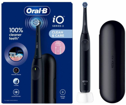 Szczoteczka elektryczna Oral-B iO2 (BLACK) Z ETUI
